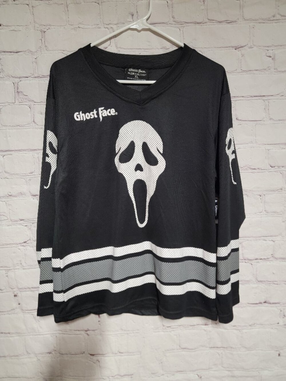 NWT Ghost Face Kids Long Sleeve Jersey